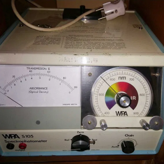 Spectrofotometru WPA S105 functional